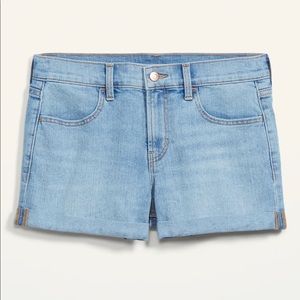 Light Wash Shorts